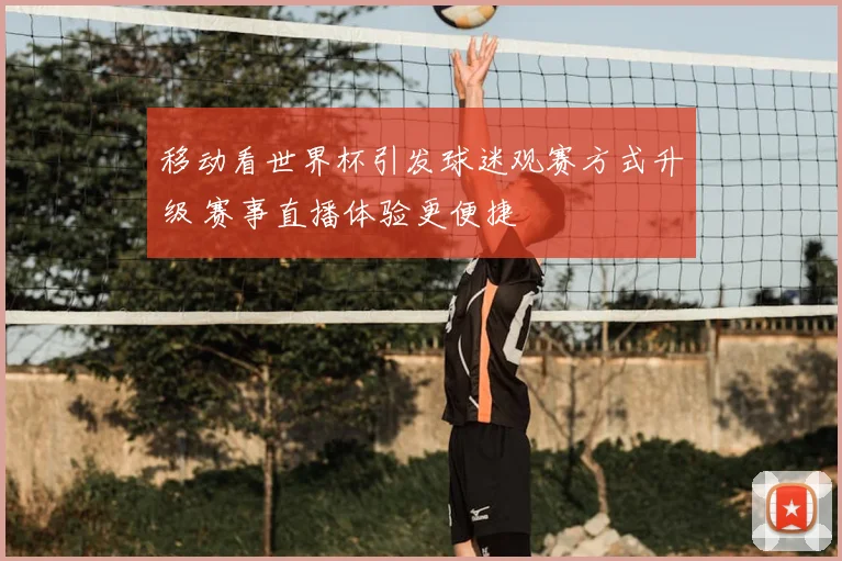 移动看世界杯引发球迷观赛方式升级 赛事直播体验更便捷