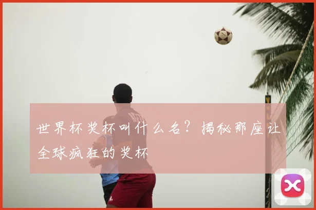 世界杯奖杯叫什么名？揭秘那座让全球疯狂的奖杯